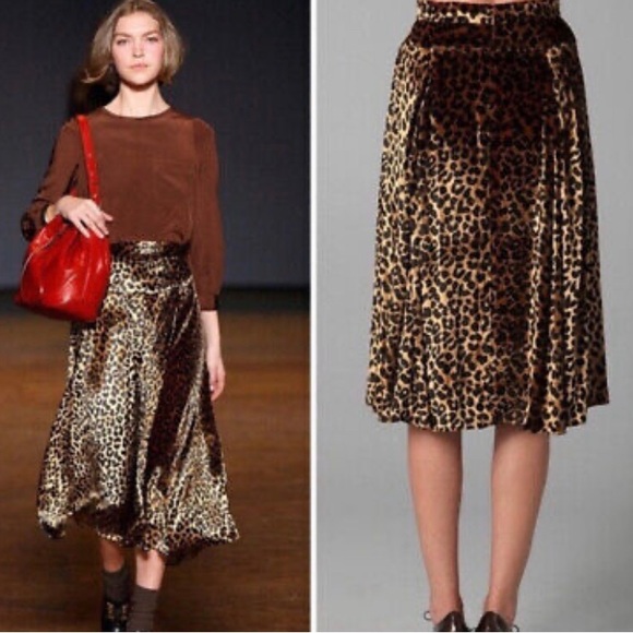 Marc Jacobs leopard print midi skirt - Picture 10 of 13
